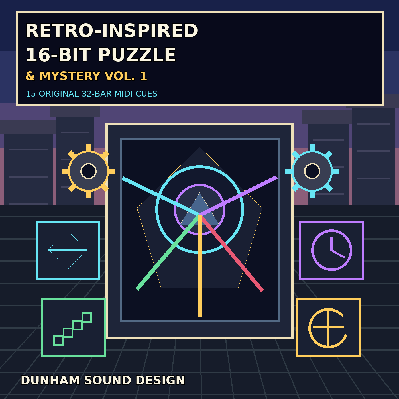 Retro-Inspired 16-Bit Puzzle & Mystery Vol. 1