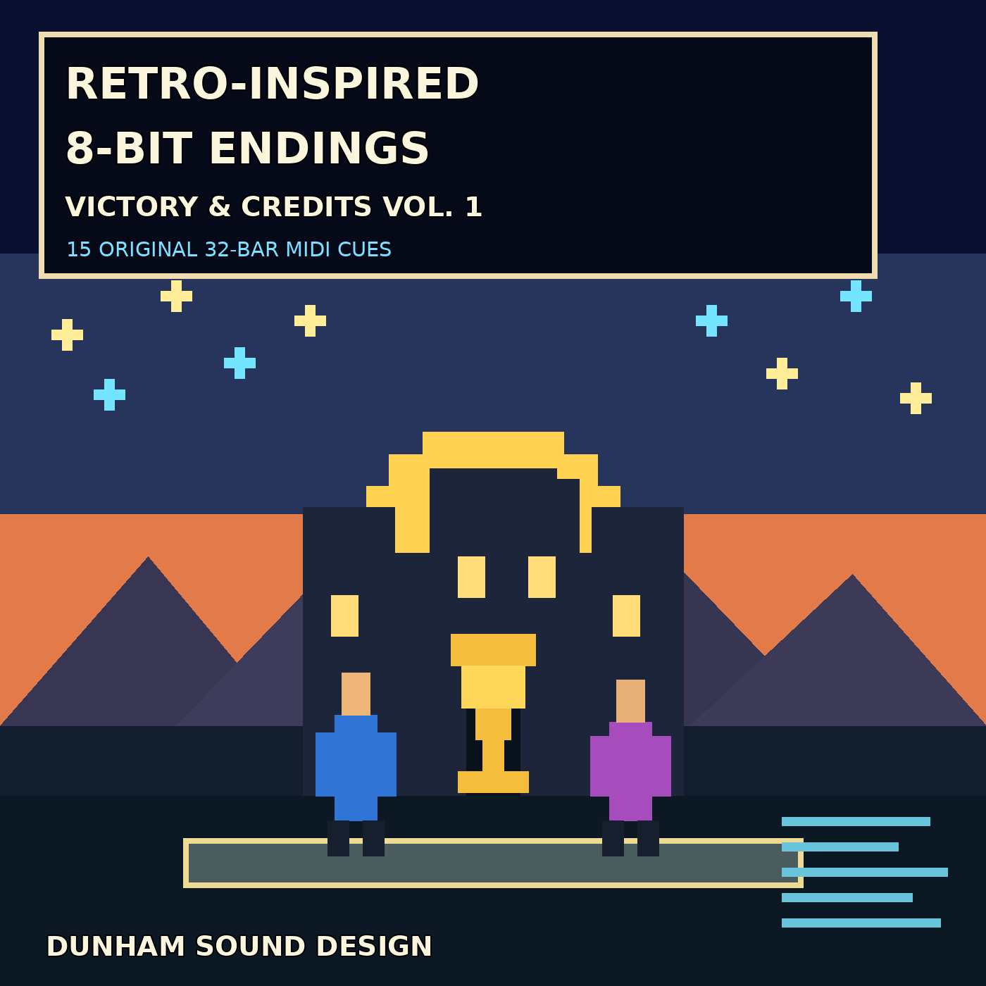 Retro-Inspired 8-Bit Endings, Victory & Credits Vol. 1