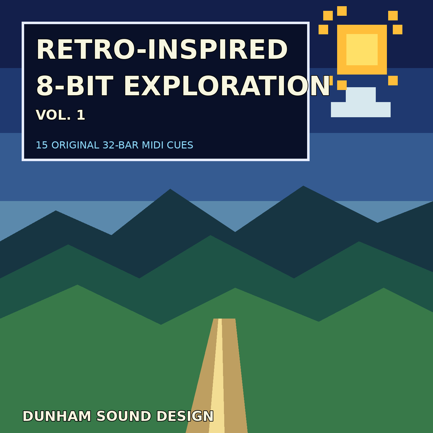 Retro-Inspired 8-Bit Exploration Vol. 1