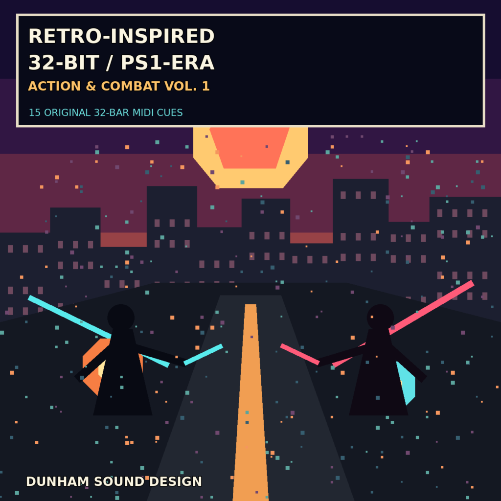 Retro-Inspired 32-Bit / PS1-Era Action & Combat Vol. 1 Cover 15 1024x1024